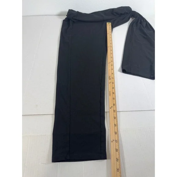 J Jill Womens Wearever Collection Slim Leg Black Pants Size Medium - Picture 6 of 8